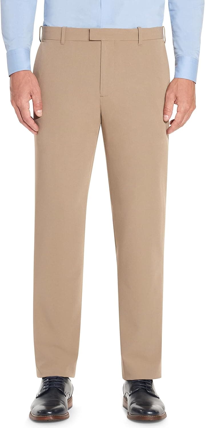 Van Heusen Men's Flex Flat Front Straight Fit Pant