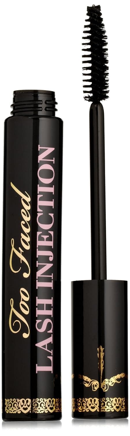 Too Faced Lash Injection Mascara, Black, 0.49 Ounce