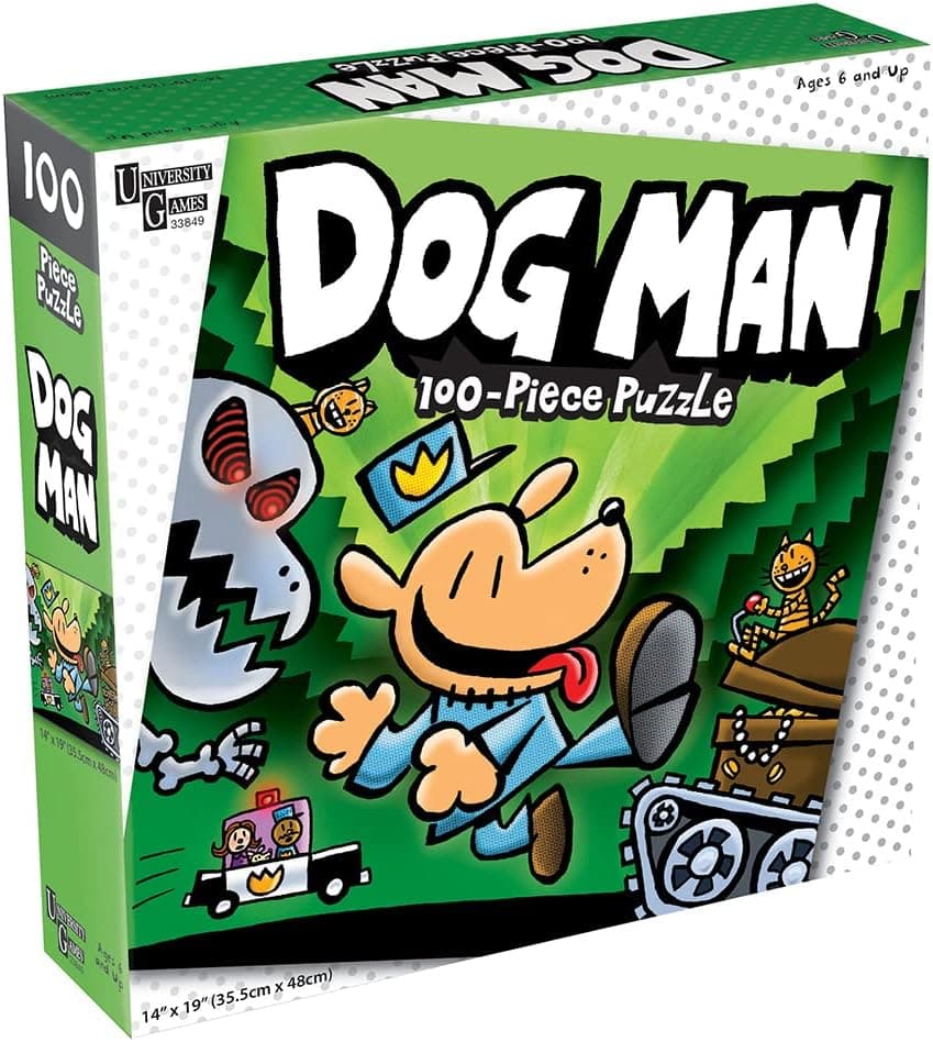 University Games | Dog Man Unleashed 100 Piece Children's Jigsaw Puzzle