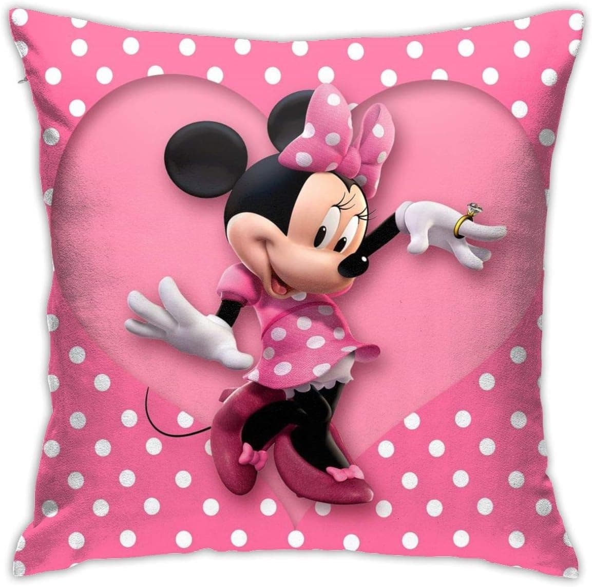 The Best Gift for Children Pillow case Designed as a for fansFull-Width Double-Sided Printed Plush Pillow Cover Size：in 18" x 18" ( not Include Pillow core)