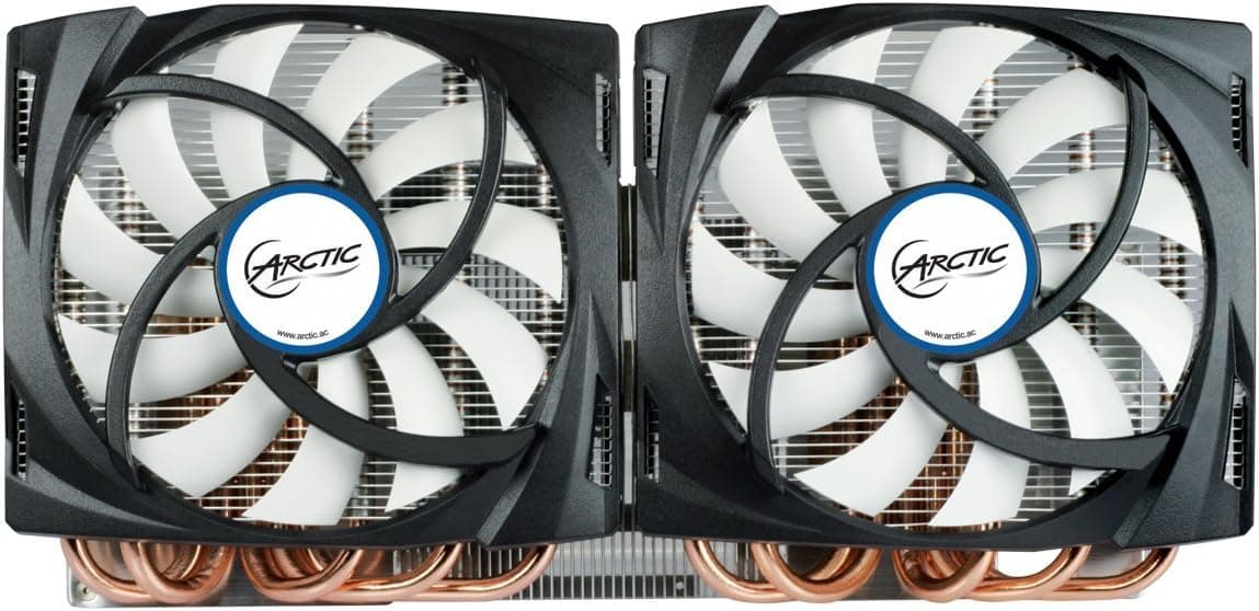 ARCTIC Accelero Twin Turbo 690 VGA Cooler for GTX 690, Dual Quiet 120mm PWM Fans, Extreme Cooling