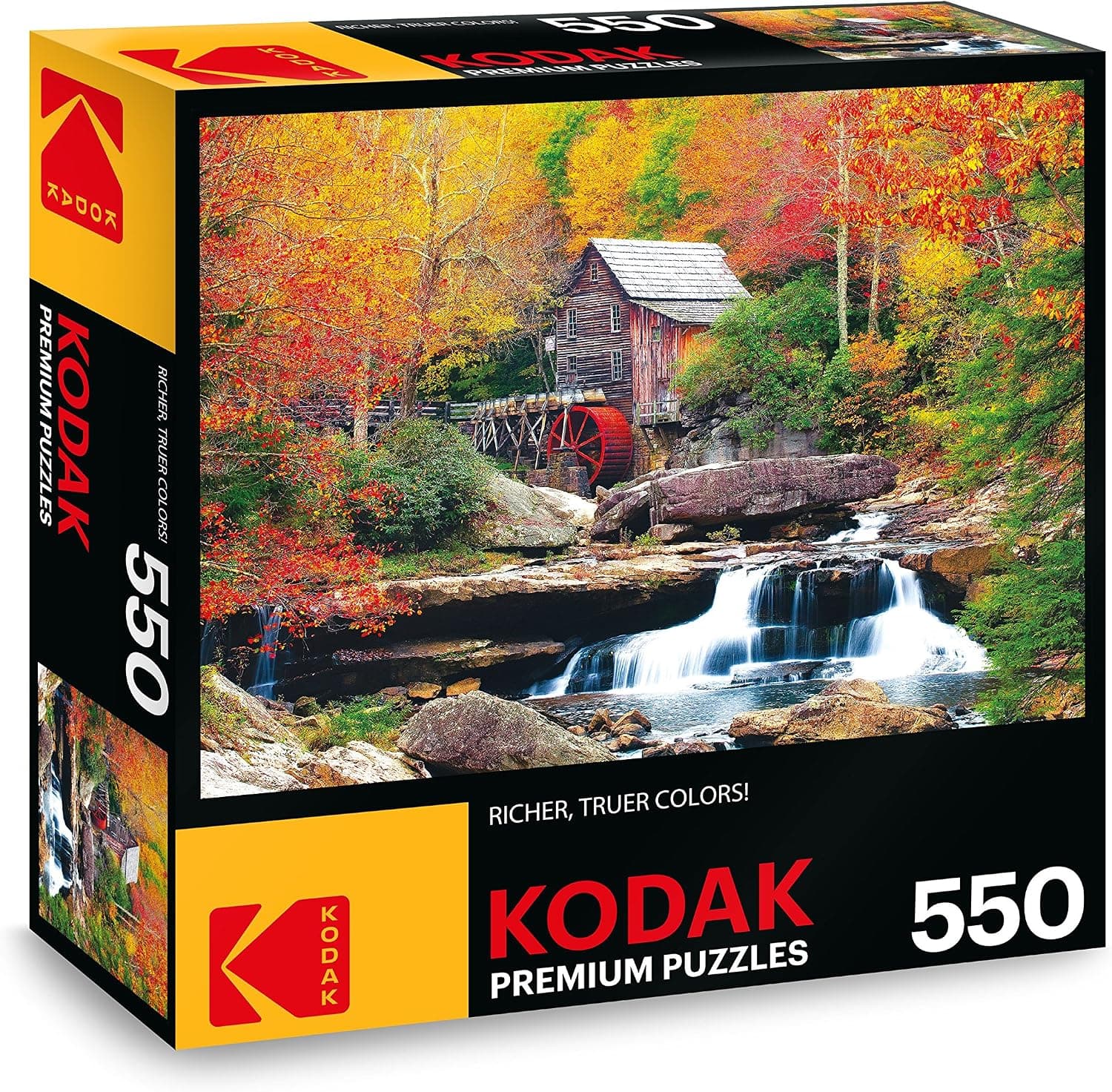 KODAK Premium Puzzles Glade Creek Mill Babcock State Park Jigsaw Puzzle