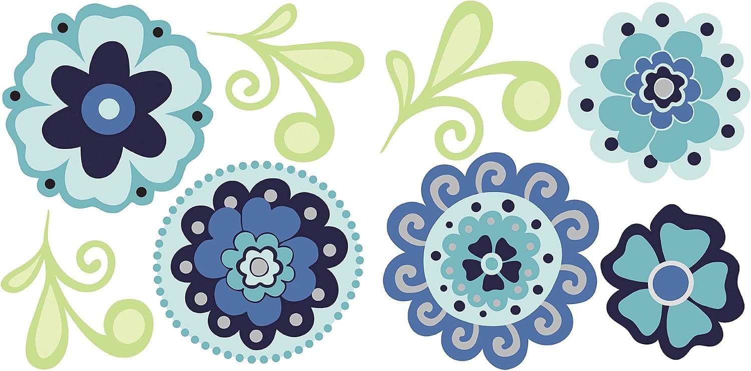 WallPops WPD99952 Morning Glory MiniPops