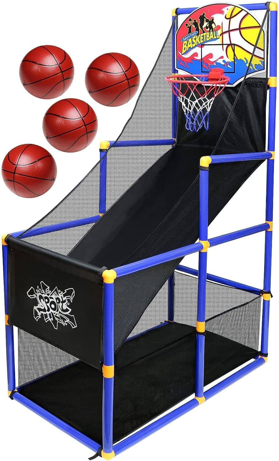Kiddie Play Toy Basketball Hoop Arcade Game Indoor Sports Toys for Kids