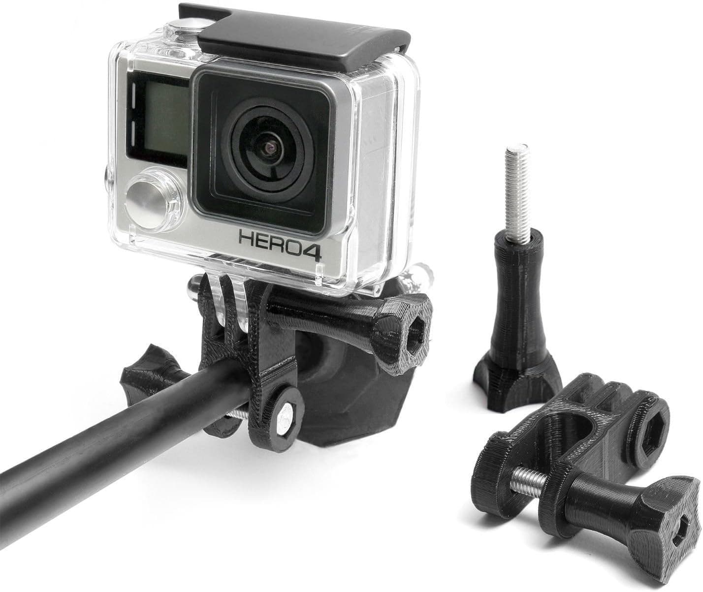 Ski Pole Mount Small for GoPro HD HERO 1,2,3 +, 4, 5 Accessories Rod Ski Pole- USA