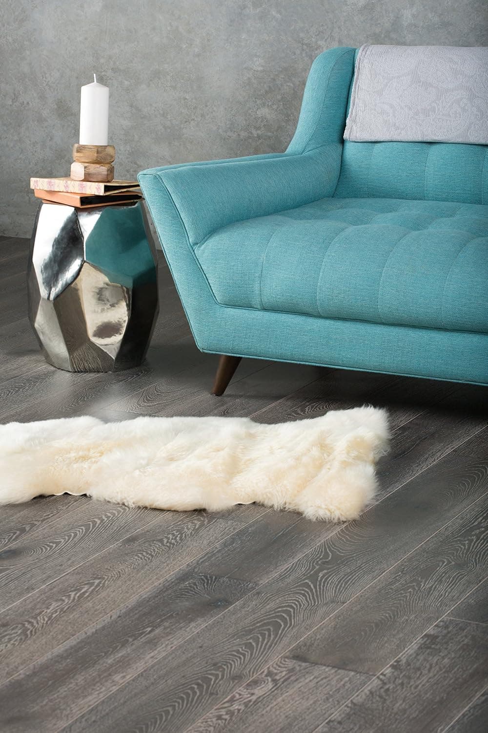 Charter White Oak Wood Flooring | Durable, Strong Wear Layer | Engineered Hardwood | Floor Sample by GoHaus