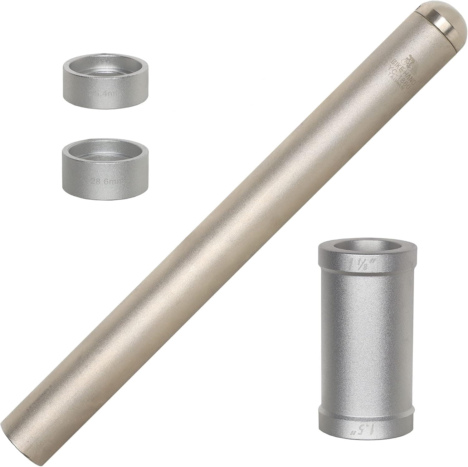 BIKE HAND Bike Fork Crown Race Setting Install Installation Tool Fit 1" or 1-1/2" or 1-1/8" Straight Taper