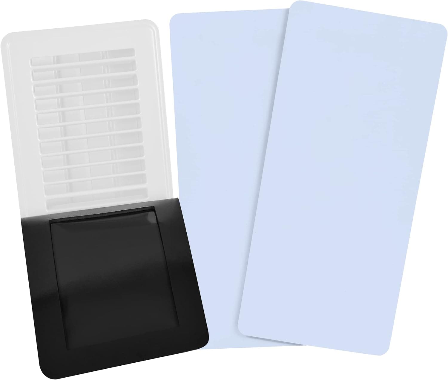 SEAL360 Magnetic Vent Covers (3-Pack), Pockets for Complete Seal, 6.25" X 11.75" (White) for Floor, Wall, or Ceiling Vents and Air Registers, for RV, Home HVAC and AC Vents, Vent Not Included