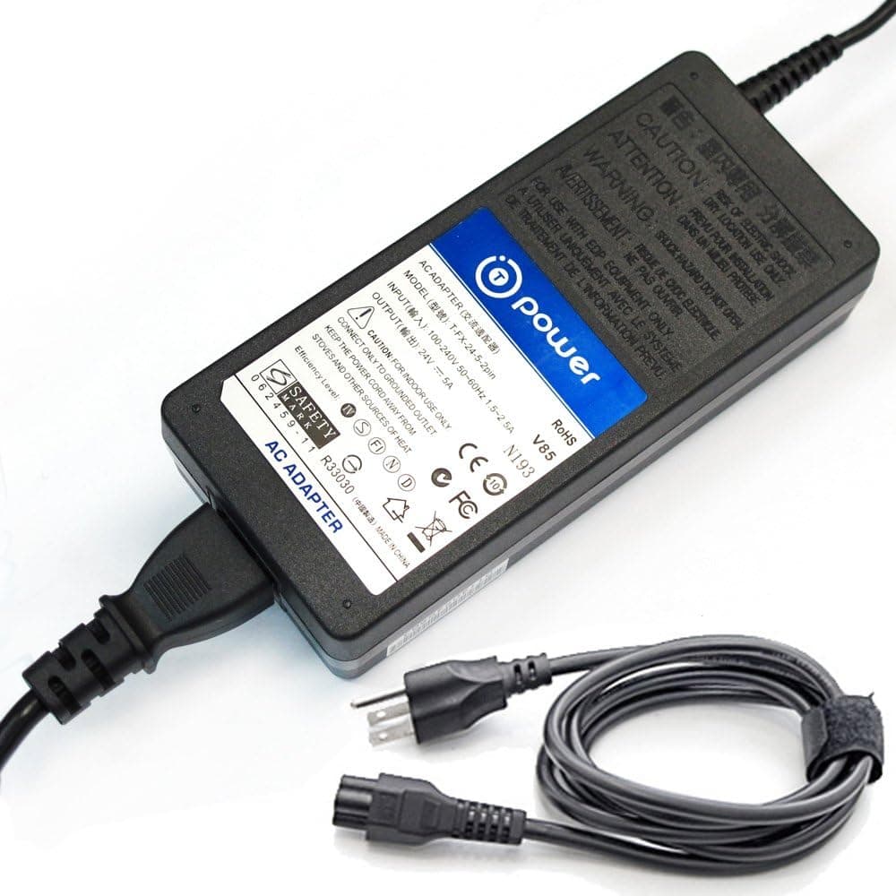 T-Power Charger for Auria EQ276W EQ276WN 27" WQHD Korean IPS LED Monitor 2560x1440 Resolution Replacement Power Supply Cord Ac Dc Charge