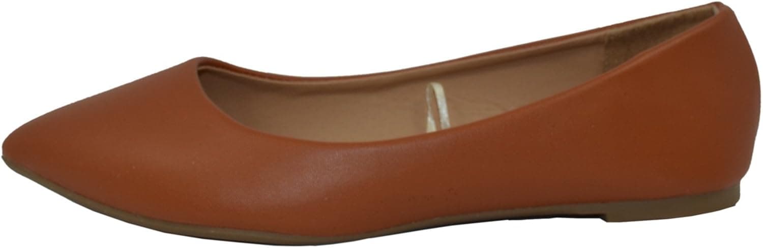 HapHop Women's Classic Ballerina Flats Pointed Toe Ballet Slip On Casual Fancy Comfort Shoes