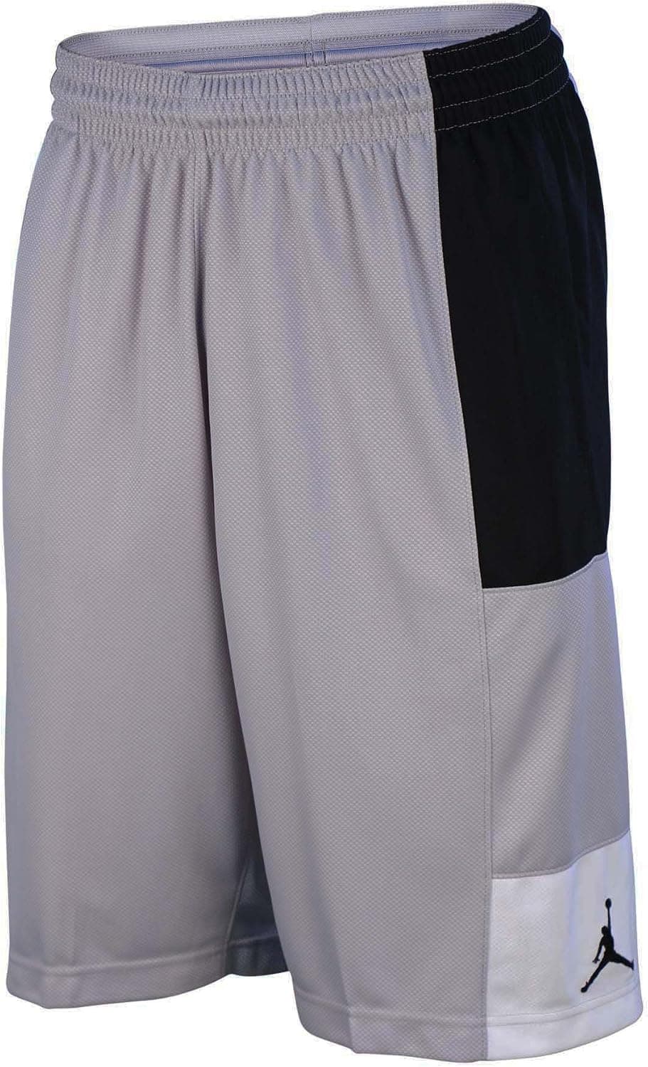 Jordan Men's Nike Trillionaire Basketball Shorts-Wolf Grey/Black-Large