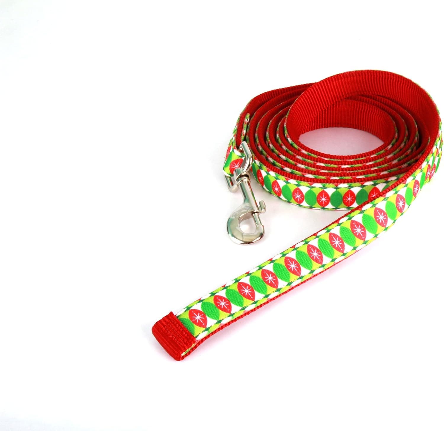 Red Haute Horse CCHR1405 LD Equine Elite Lead, Christmas Cheer