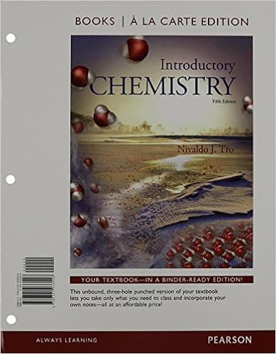 Introductory Chemistry, Books a la Carte Edition & Modified MasteringChemistry with Pearson eText -- ValuePack Access Card -- for Introductory Chemistry Package