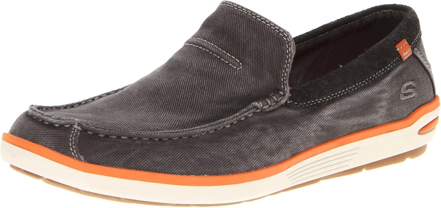 Skechers USA Men's Relaxed Fit Memory Foam Naven Spenser Slip-On