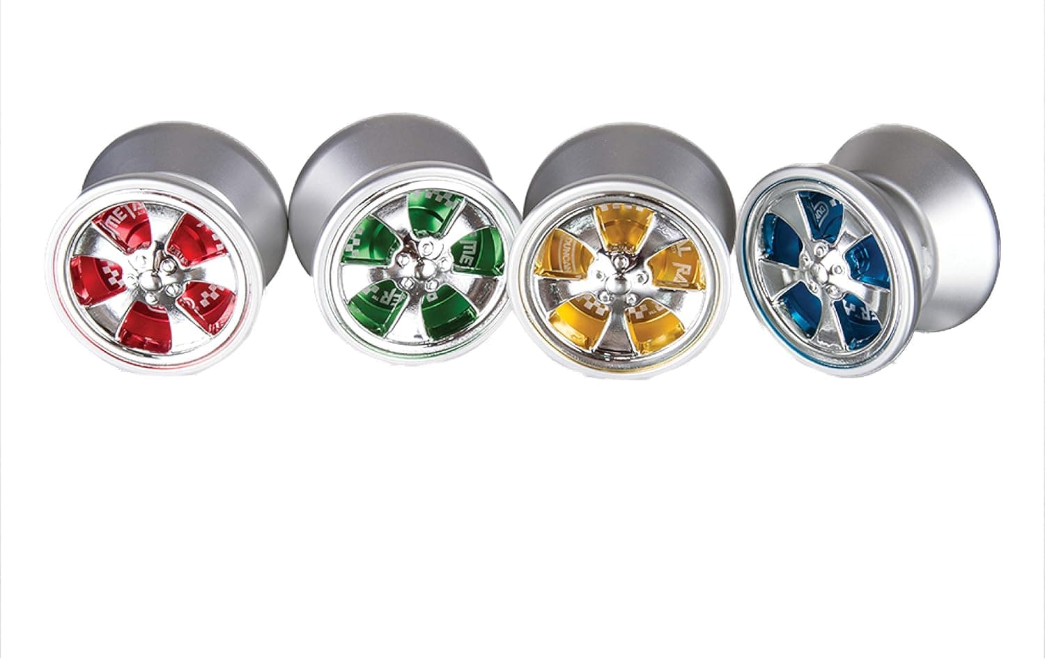 Duncan Toys Metal Racer Yo-Yo, Aluminum Advanced Level Yo-Yo with Racer Caps and SG Sticker Response, Mystery Color