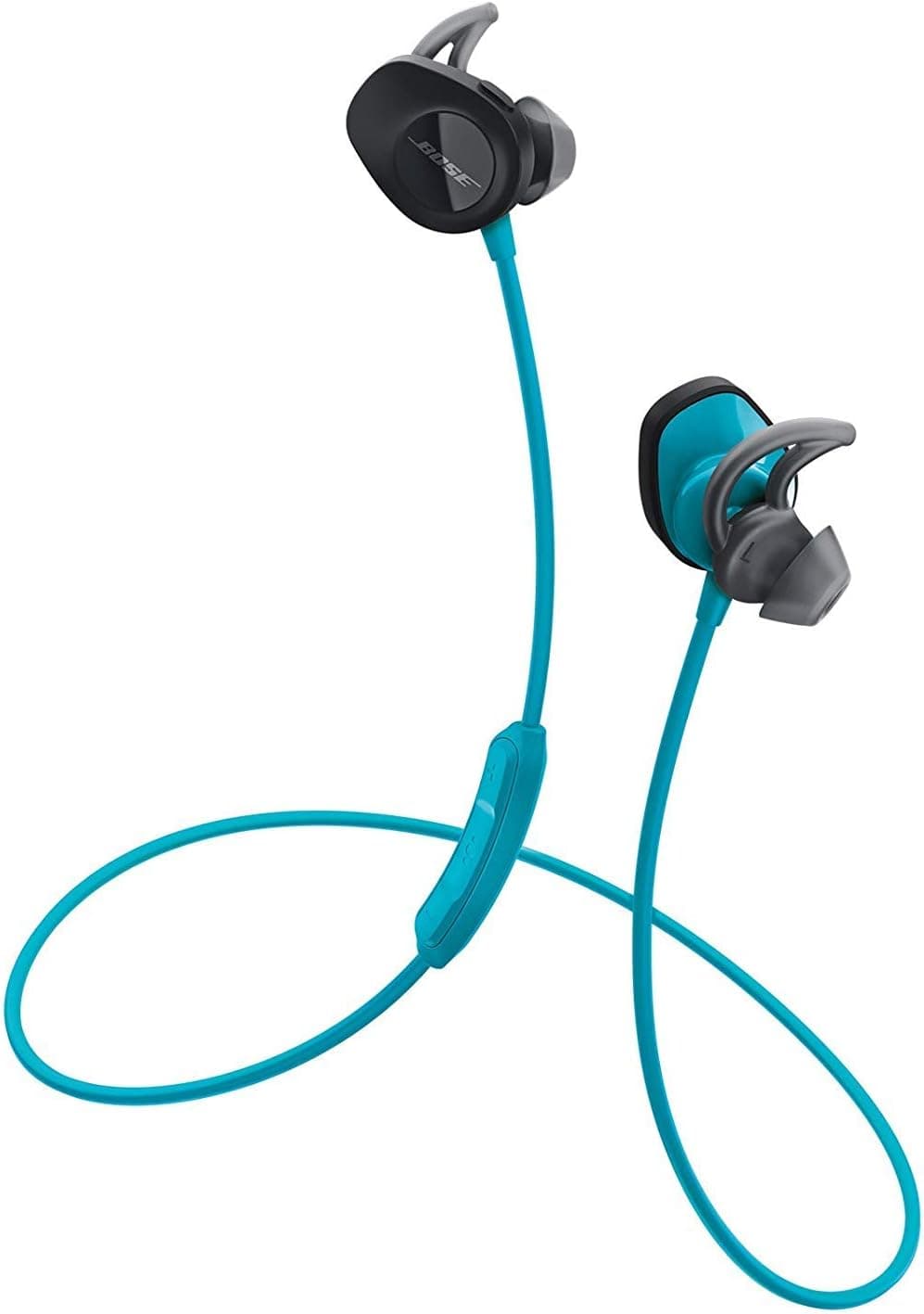 Bose SoundSport Wireless Headphones (Aqua) (Renewed)
