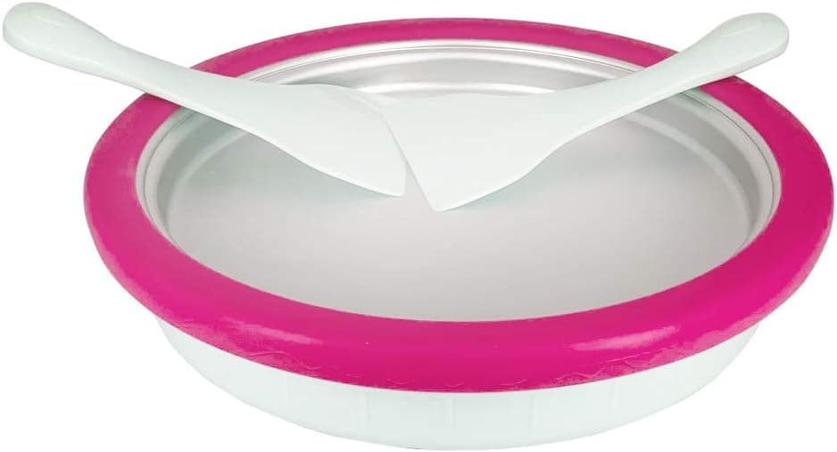 EOSAGA Sweet Spot Instant Ice creamer Maker -Frozen Treats in Minutes Fried Ice Machine for Yogurt, Sorbet, Gelato, Family Fun(Pink)