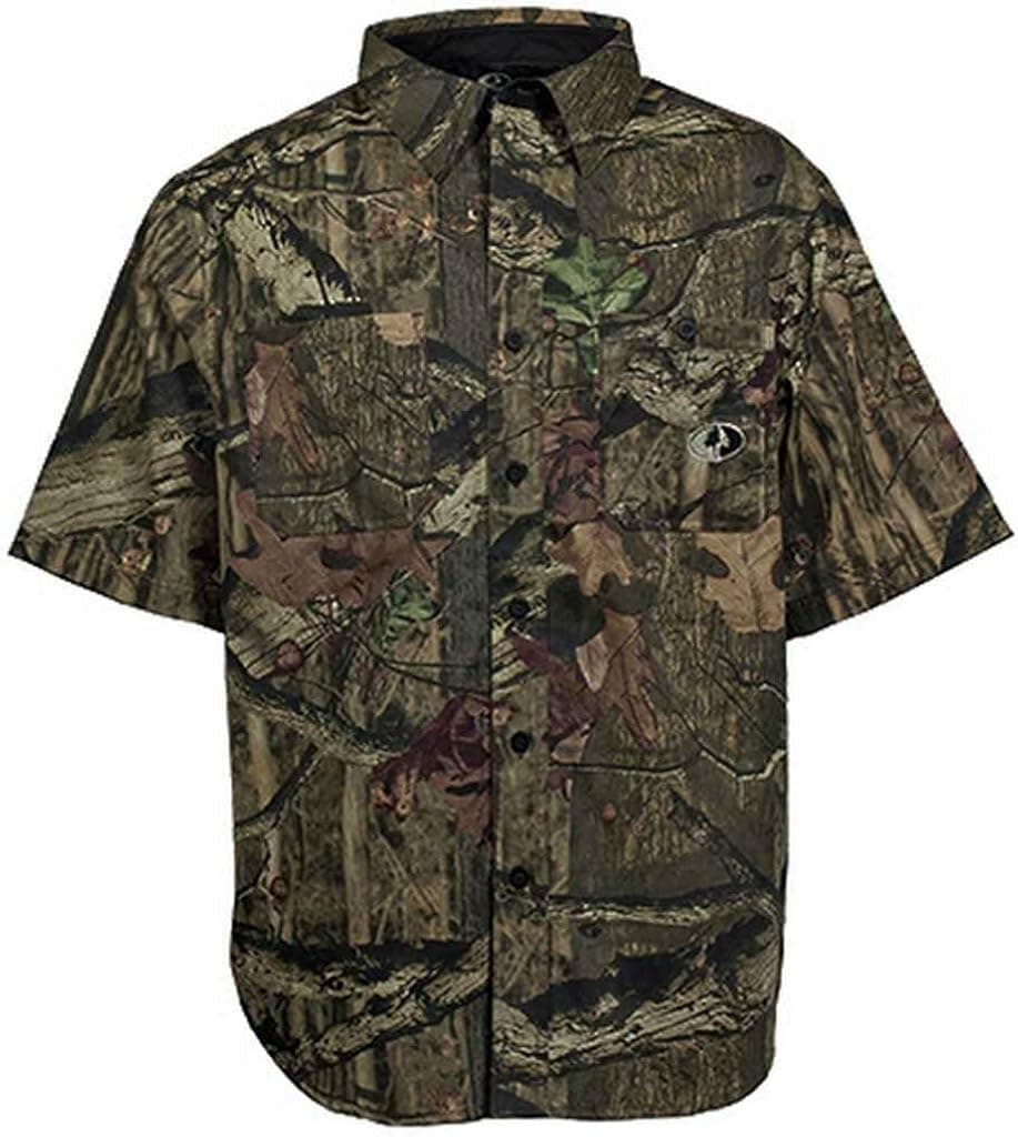 Mossy Oak Men's Cape Back Short Sleeve Shirt