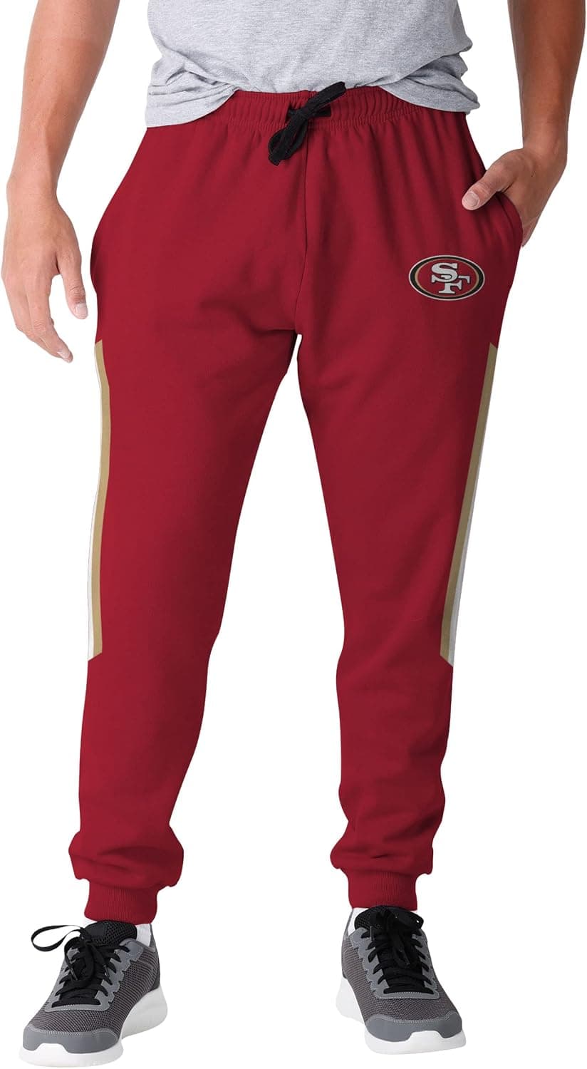 FOCO Men's NFL Team Logo Gear Athletic Pants Joggers