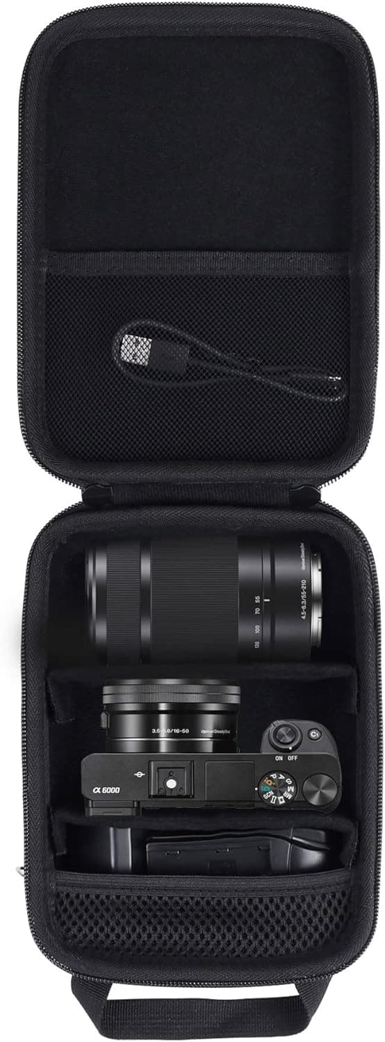 Aenllosi Hard Carrying Case Compatible with Sony Alpha a6000 / a6400 Mirrorless Digitial Camera