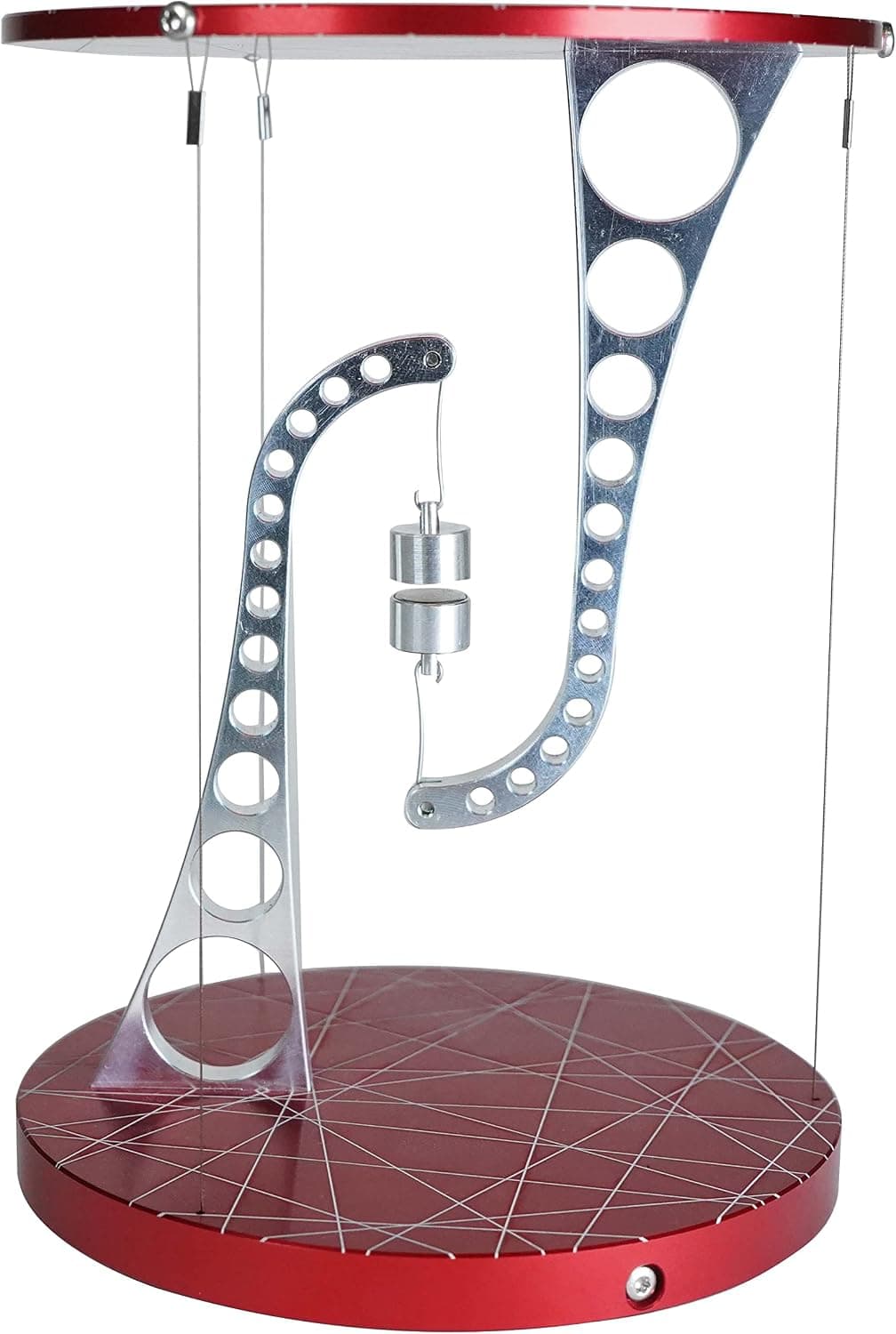 Kontax Tensegrity Table with Magnetic Floating Gap (Red)