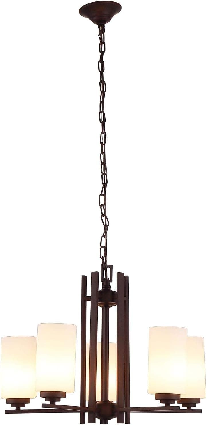 Ove Decors Bronze Joseph 5 LED Pendant Light