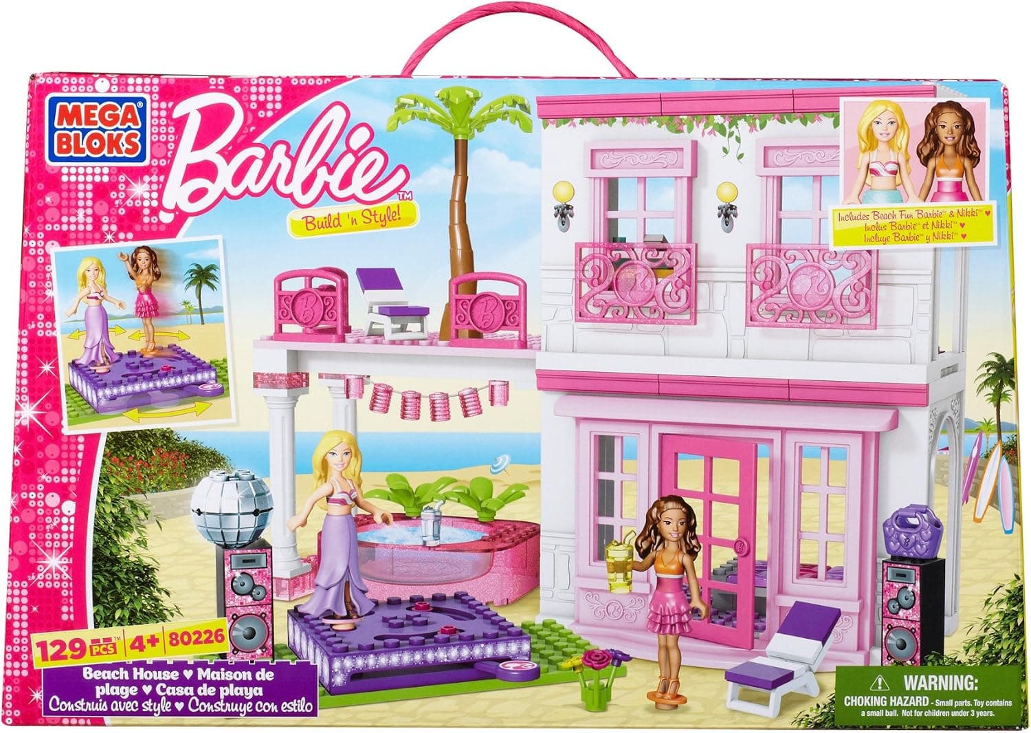 Barbie Mega Bloks Beach House