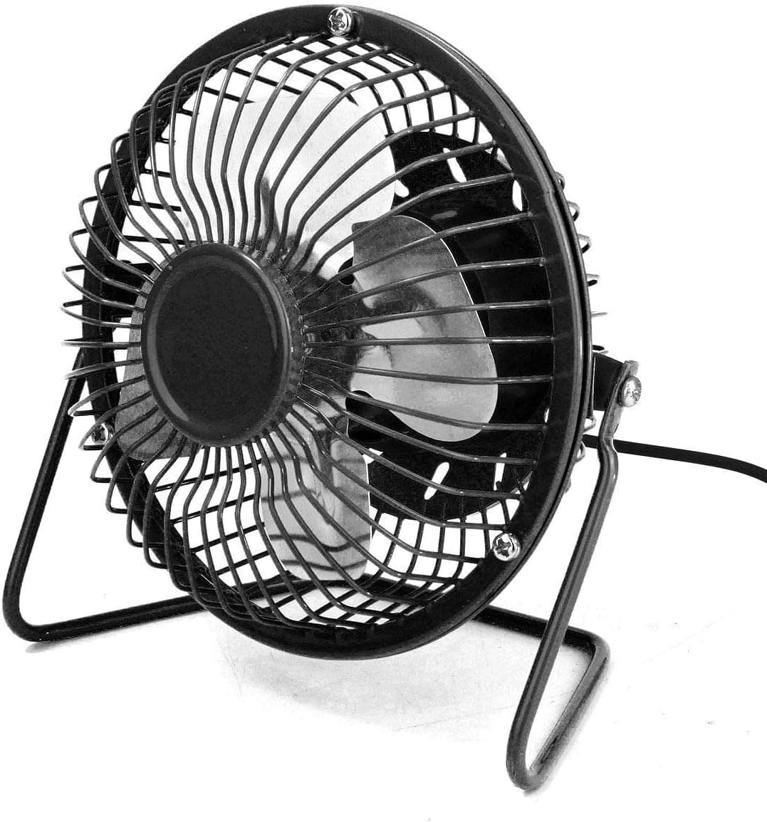 Mini USB Powered Desk Fan,2019 New Quiet Portable Personal Cooling Fan for Desktop Home Office Table