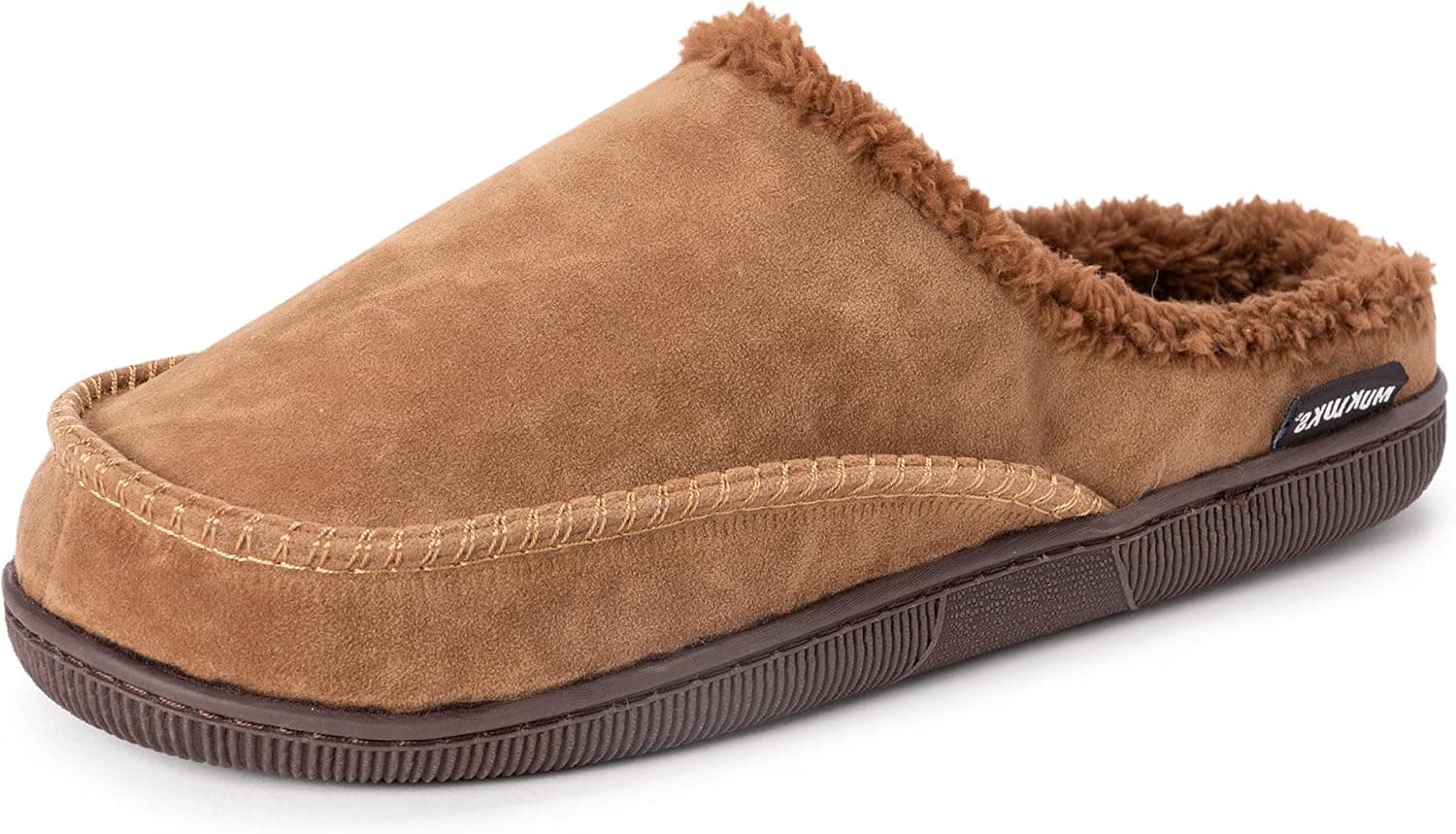 MUK LUKS Men's Faux Suede Clog Slipper
