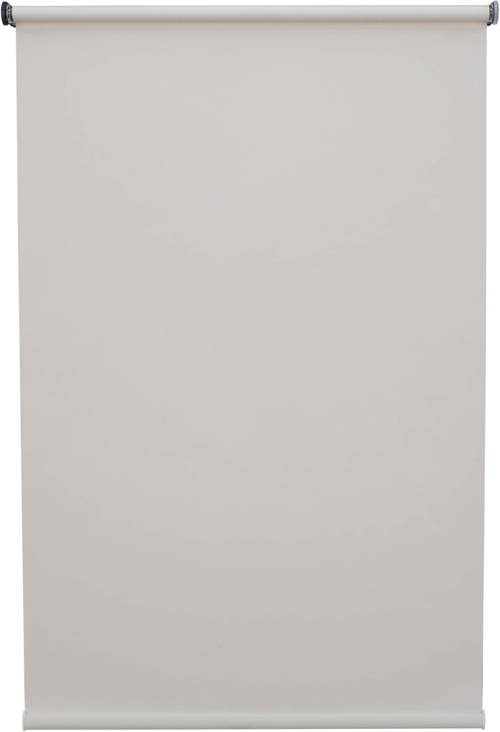 RecPro White RV Roller Shades Darkening Window Cover for Camper and RV Blinds (26" W x 32" H)
