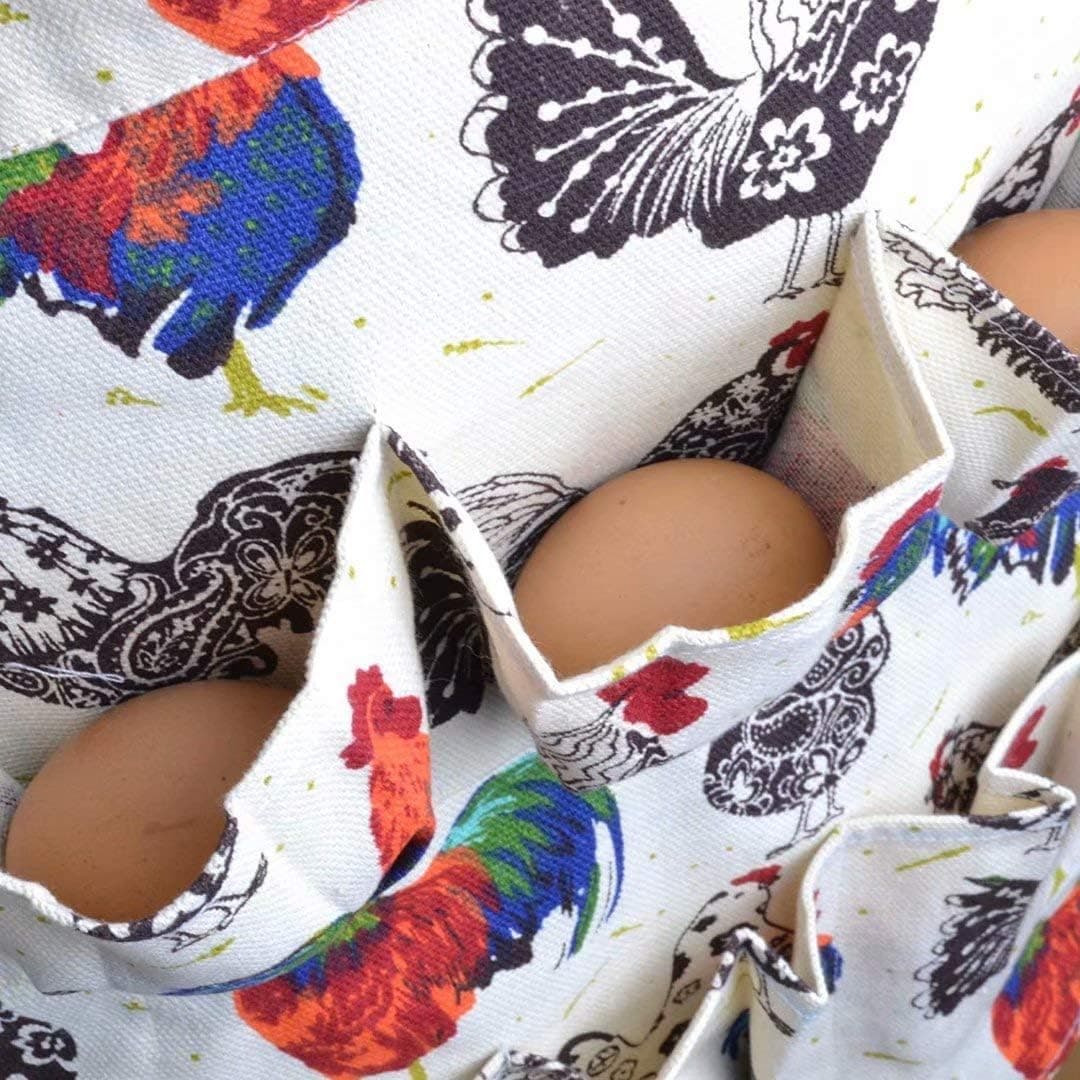 Huiaway Eggs Collecting Apron,Eggs Gathering Apron, Eggs Holding Apron for Chicken Duck Goose Eggs Farmhouse Kitchen Home Workwear for Children (Small)