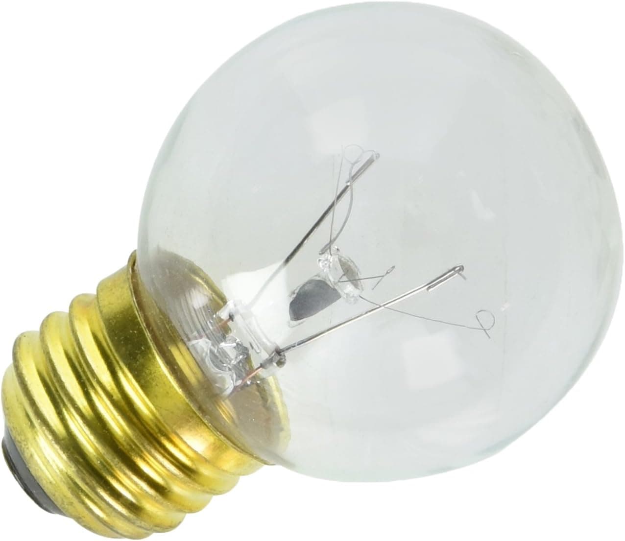 Bulbrite Incandescent G16.5 Medium Screw Base (E26) Light Bulb, 40 Watt, Clear