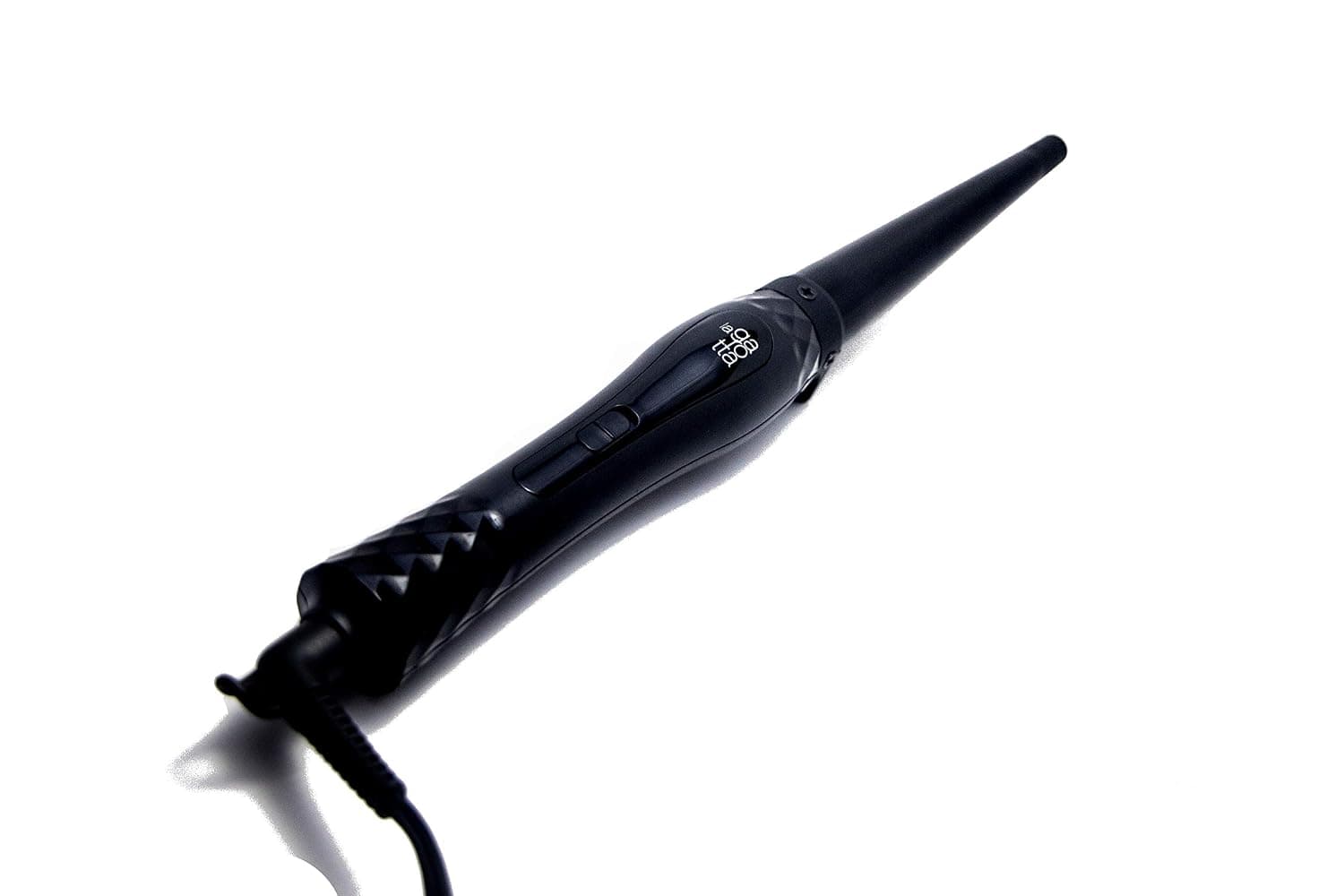 La Garotta Ceramic Tapered Curling Iron with 360-Degree Swivel Cord Clipless Hair Curler 1-Inch to 1/2-Inch Heat Fast for Amazing Curls Lightweight Easy-to-Use