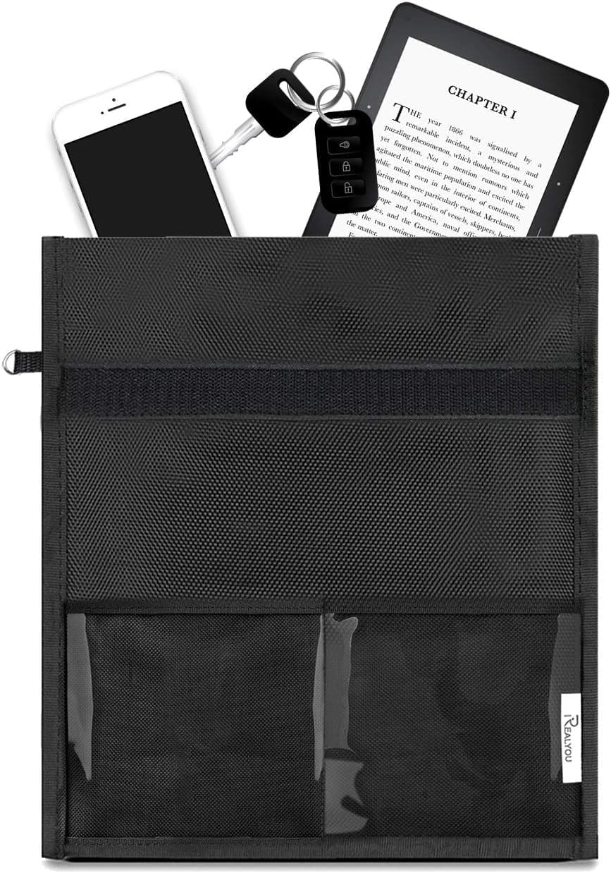 Faraday Bag，Signal Blocking Bag for Electronic Equipment- Shield Your Phone,Ipad Pro,Small Electronics from Hacking, Tracking 9.8" * 11"