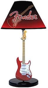 Fender Stratocaster Guitar Table Lamp