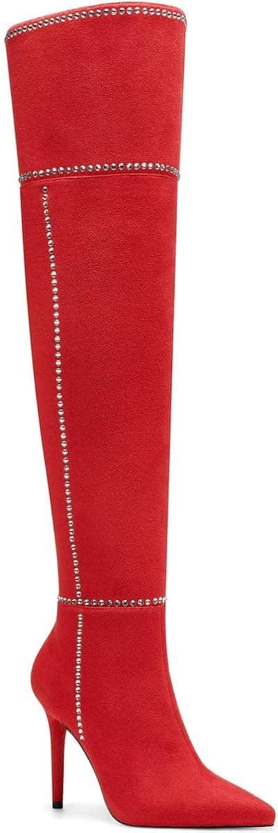 Jessica Simpson Womens Lunia Pointed Toe Dressy Knee-High Boots