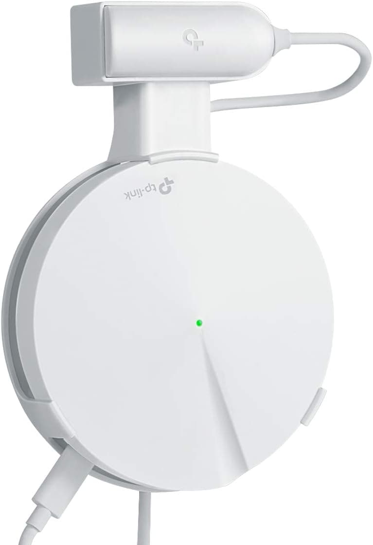 Galdoo Outlet Mount for TP-Link Deco M5 Whole Home Mesh WiFi System, Space-Saving Wall Mount Bracket Holder for TP-Link Home WiFi with Cord Management (1 Pack)