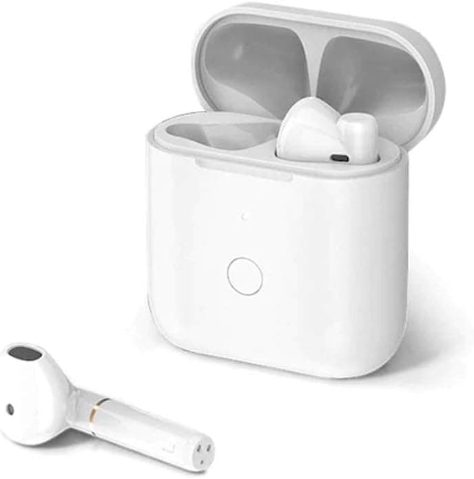 Wireless Earbuds, QCY T8 Bluetooth Earphones, Stereo Sound Heaphones, Built-in Noise Canceling Mics, in-Ear Detection, Type-C Quick Charge, Touch Control, 30H Playtime Headset for iPhone Android