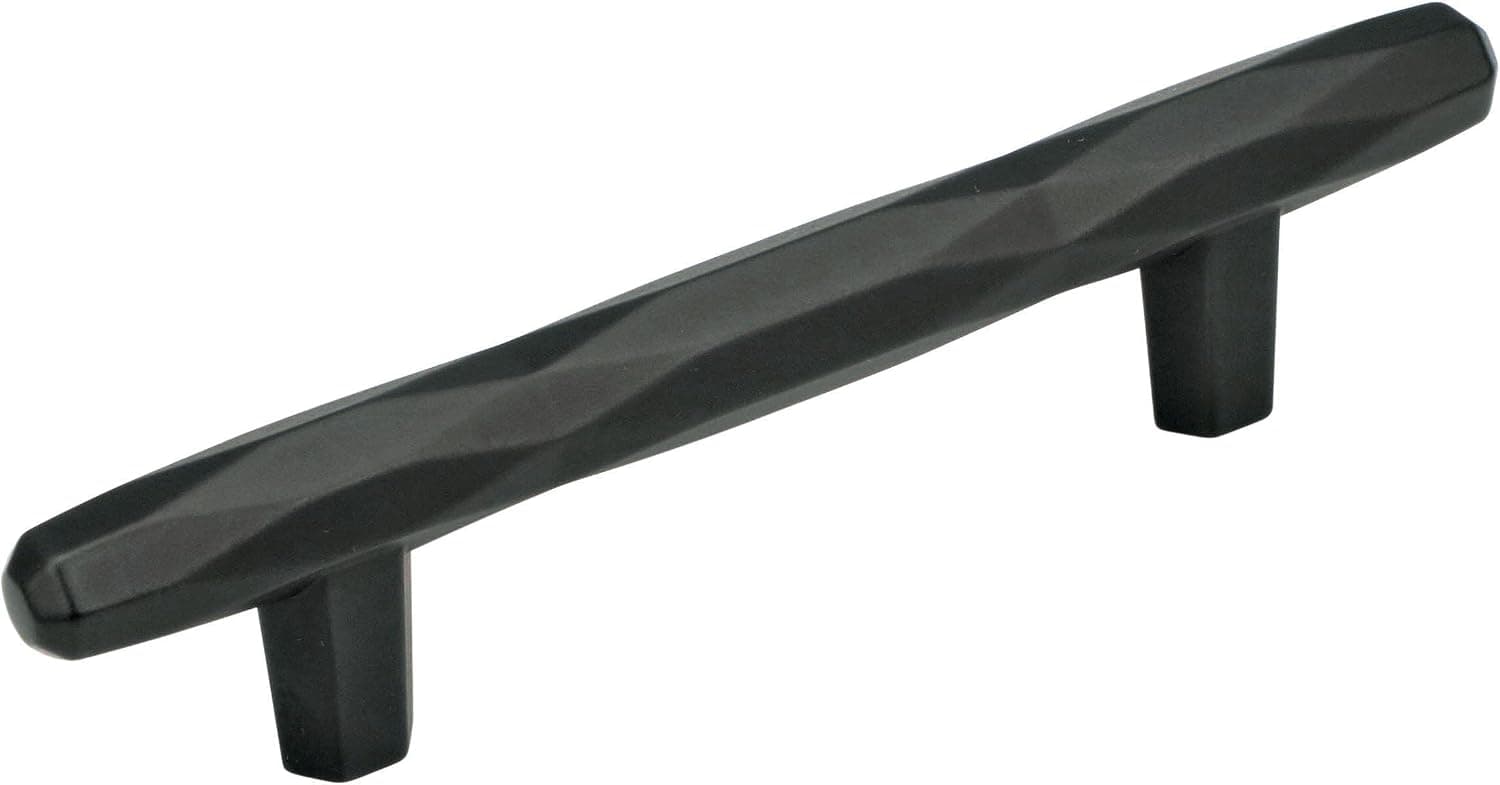 Amerock | Cabinet Pull | Black Bronze | 3-3/4 inch (96 mm) Center to Center | St. Vincent | 1 Pack | Drawer Pull | Drawer Handle | Cabinet Hardware
