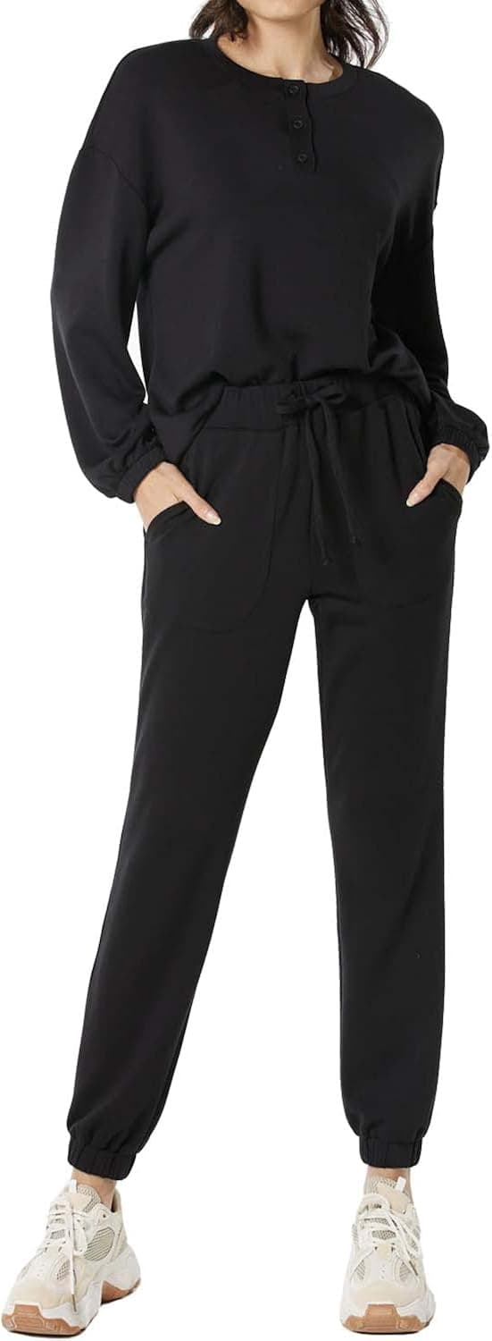 noflik Women's 2 Pieces Lounge Matching Sets, Casual Oufits Tracksuits Sweatsuits (2 Types: Modal, Tie Dye)