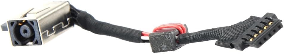 Eathtek Replacement AC DC Power Jack Harness Cable for Dell XPS 13 9343 Series, Compatible Part Number 0P7G3 CN-00P7G3 (5 Pins)