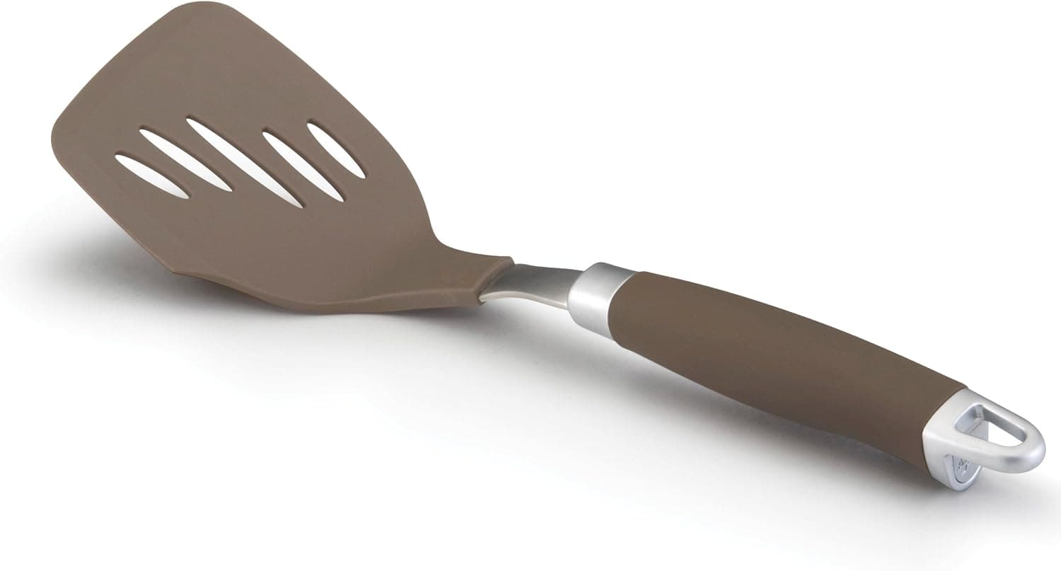 Anolon Advanced Bronze Tools Classic Slotted Turner, Bronze, Mini