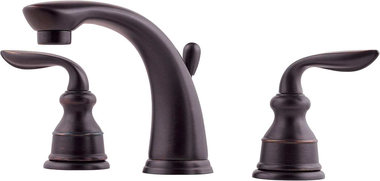 Pfister FM49CBYY Avalon 2-Handle 8 Inch Widespread Bathroom Faucet in Tuscan Bronze