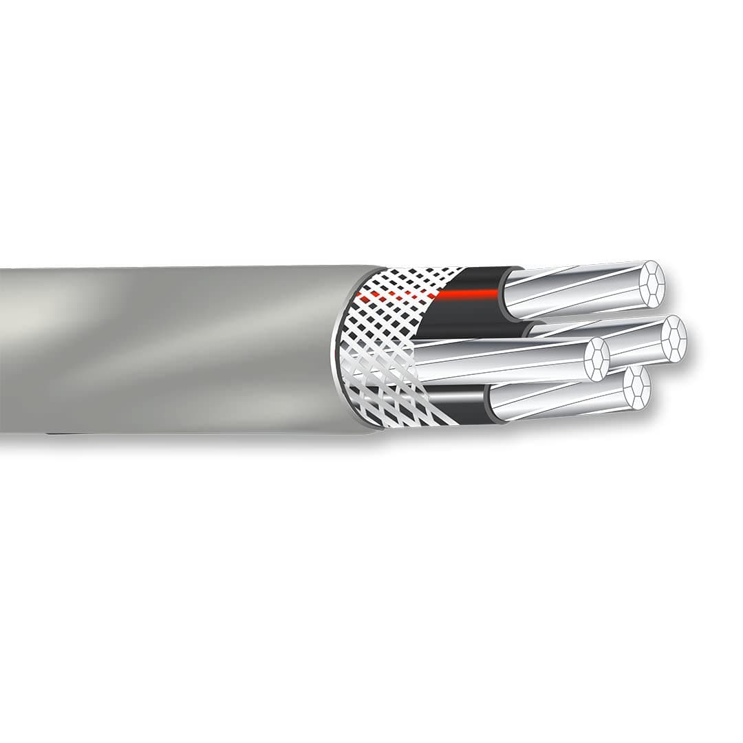 70' 2/0-2/0-2/0-1 SER Aluminum Service Entrance Cable Wire