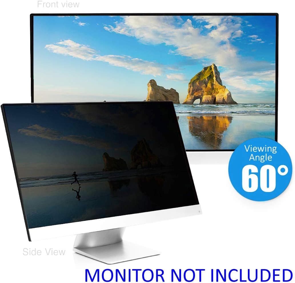 23 Inch Privacy Screen Filter for Widescreen Monitor ( 16:9 Aspect ratio) - Please Measure Carefully!