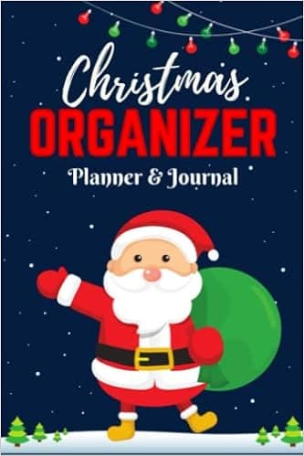 Christmas Holiday Planner and Organizer: Colorful Menu Planner, Black Friday & Cyber Monday Budget Planners, Gift List, Shopping Tracker, To-Do Checklist, Wish list, and More!