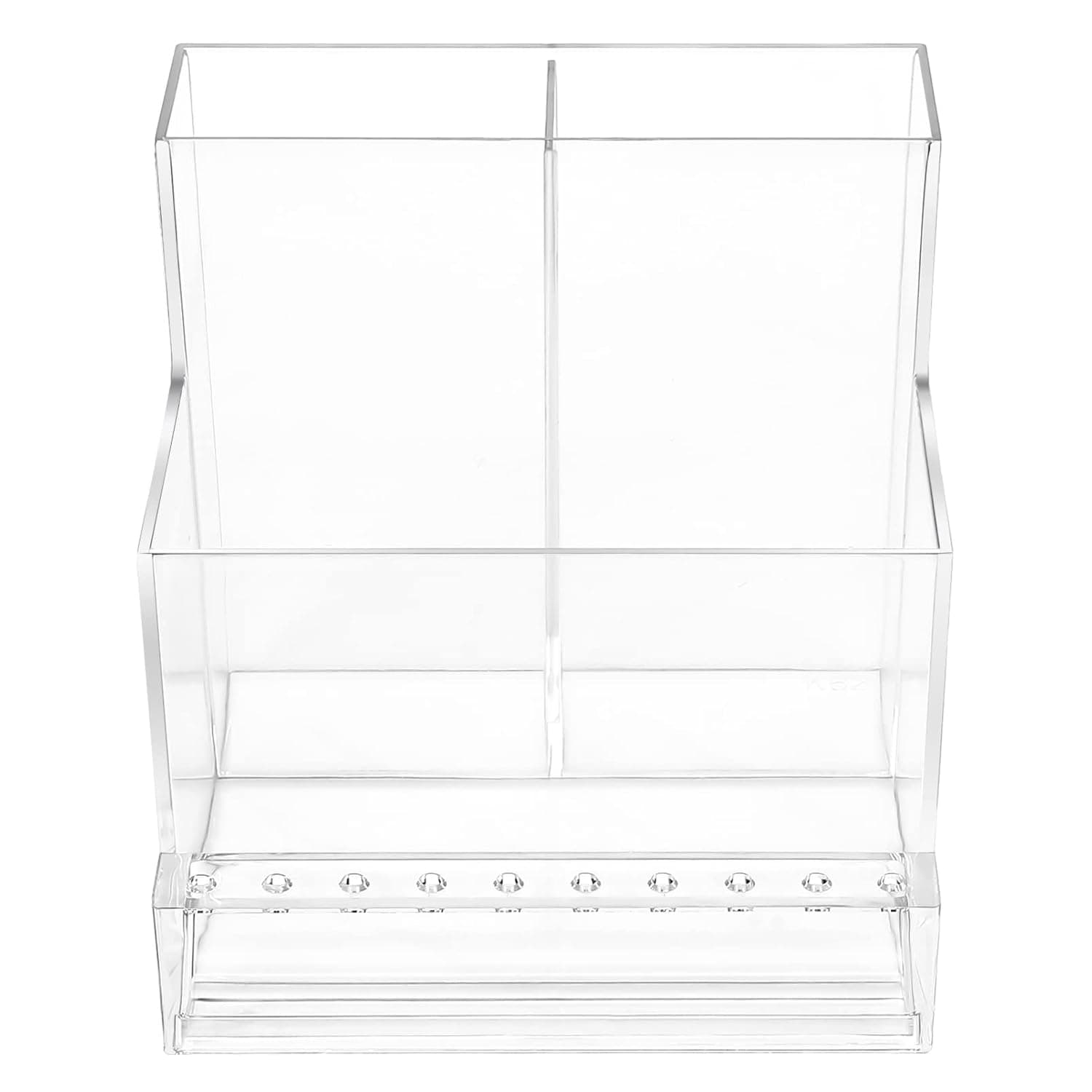 FRCOLOR Nail Drill Grinding Bit Holder Box Professional Nail Art Polishing Grinding Drill Bit Holder Display Storage Box Bit Case Organizer for Nails
