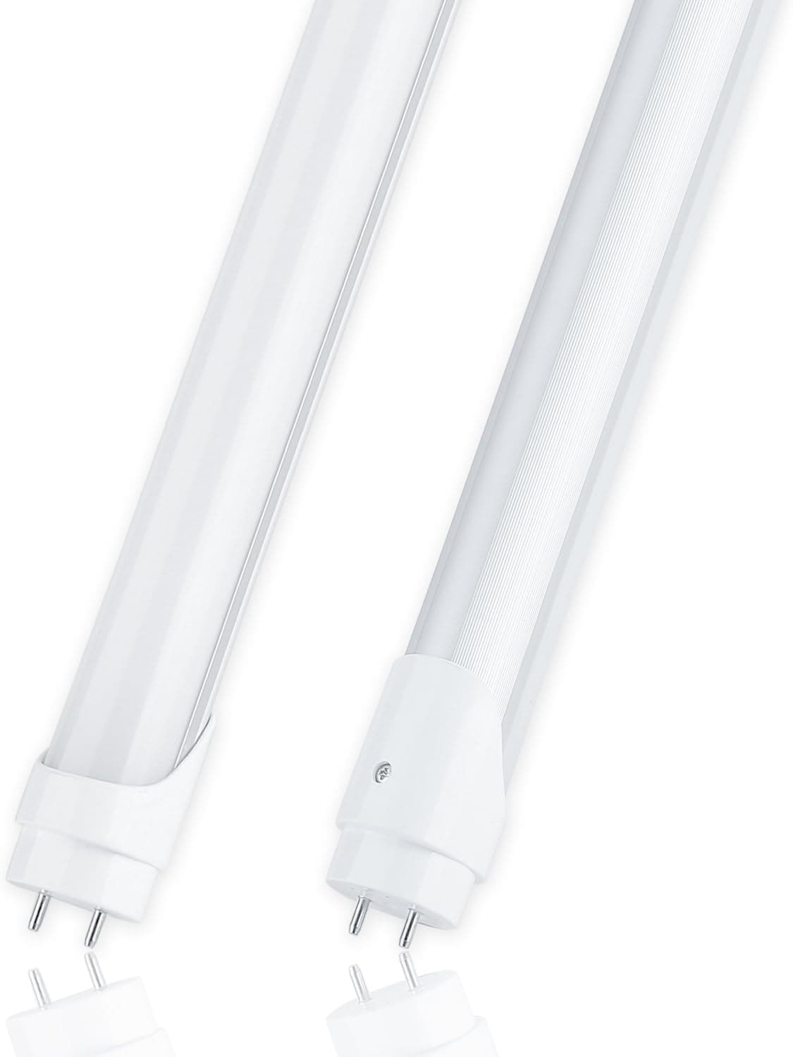 HBYou 4ft LED Tube Light - Frosted Cover Energy Saving Fluorescent Replacement Light Lamp - 4500k-5000K, 2000LM, 16W