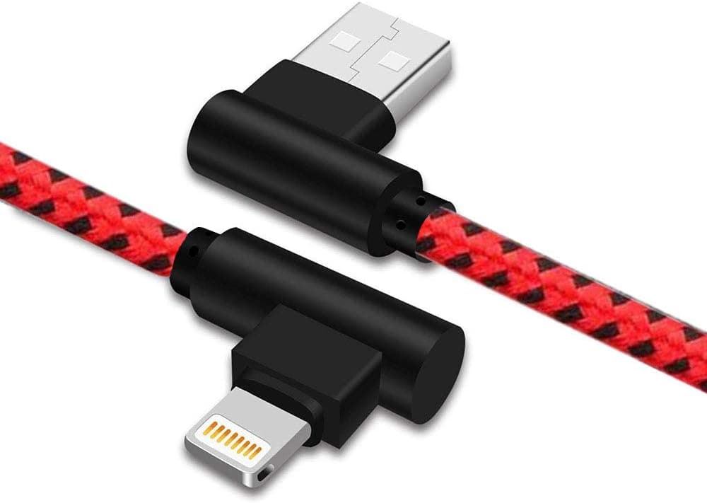 APFEN 5PACK iPhone Charger Extra Long Nylon Braided Charging Cord High Speed Data Sync Transfer Lightning Cable Power Connector Compatible with iPhone Xs MAX XR X 8 Plus 7 Plu 6s Plus