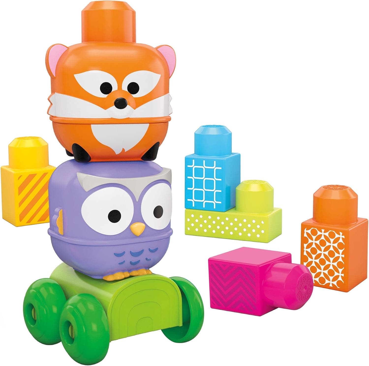 Mega Bloks First Builders Forest Friends Discoveries Stacker Building Set